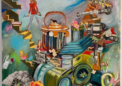 Once Upon a Time A Magical Backyard was Filled with Auto Parts, Critters, and Tools